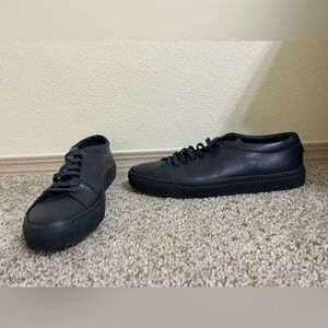 GOOD MAN BRAND Edge Lo-Top Sneaker Responsible Nappa Leather Navy Size 14 Men's